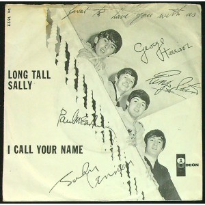 BEATLES Long Tall Sally / I Call Your Name (Odeon – DK 1622) Denmark 1964 PS 45 (Beat, Rock'n'Roll)